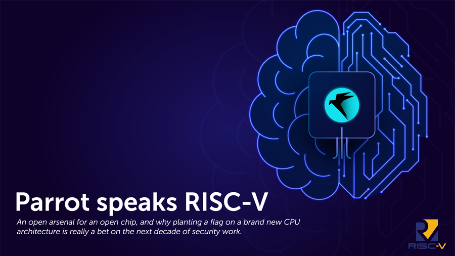 Parrot Speaks RISC-V
